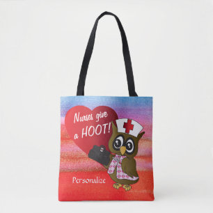 Tote Bag Les infirmières donnent une huée ! Infirmière de
