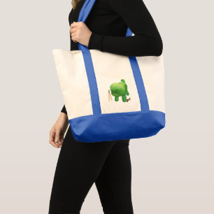 Tote Bag Les jardiniers de chats et les animaux verts