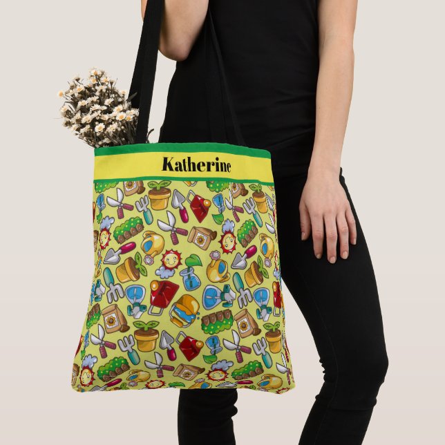 Tote Bag Les jardiniers récoltent ce qu'ils boivent (De près)