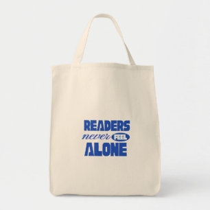 Tote Bag Les lecteurs ne se sentent jamais seuls