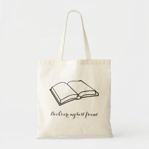 Tote Bag Les livres sont mon meilleur ami