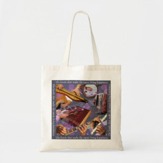 Tote Bag Les mains font la musique