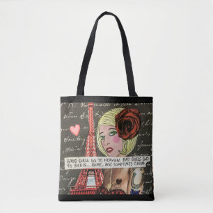 Tote Bag Les mauvais-bonnes filles de Fourre-tout vont au