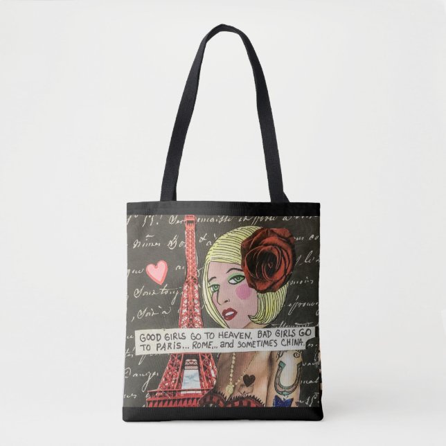 Tote Bag Les mauvais-bonnes filles de Fourre-tout vont au (Devant)