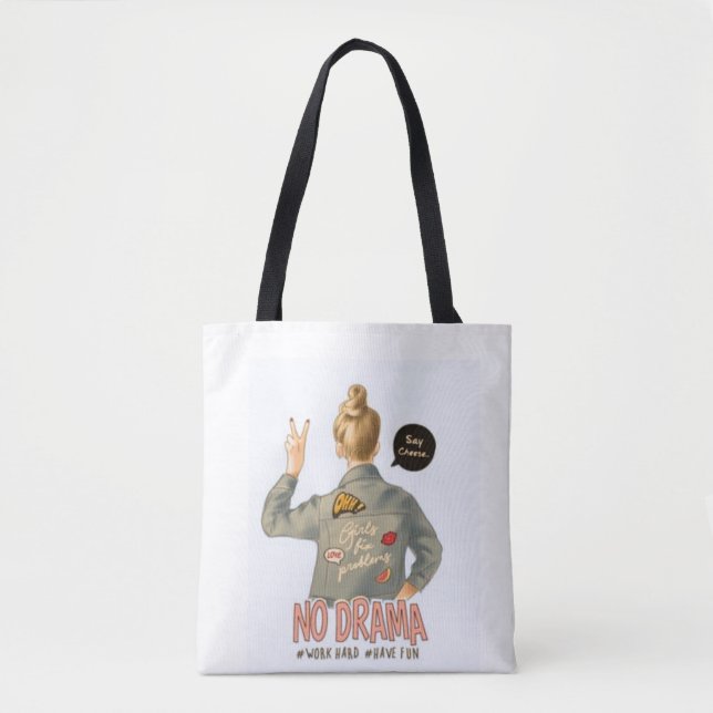 Tote Bag Les meilleures poubelles fourre-tout. (Devant)