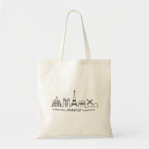 Tote Bag Les meilleurs sites de Paris