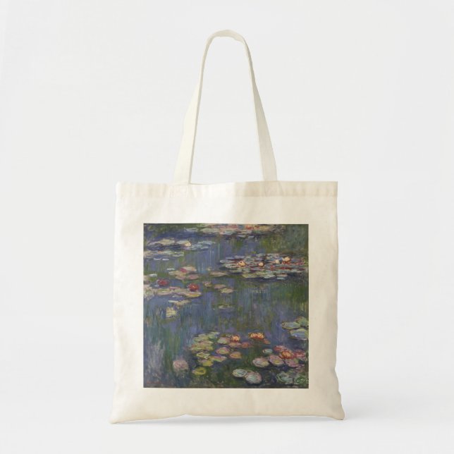 Tote Bag Les nénuphars de Claude Monet (Devant)