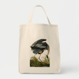 Tote Bag Les oiseaux de John Audubon de héron de grand ble
