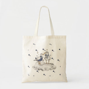 Tote Bag Les oiseaux de plage
