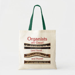 Tote Bag Les organistes sont grand budget fourre-tout