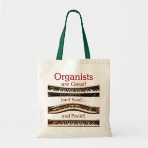 Tote Bag Les organistes sont grand budget fourre-tout