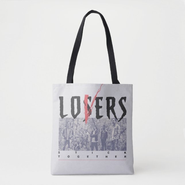 Tote Bag Les perdants s'accrochent (Devant)