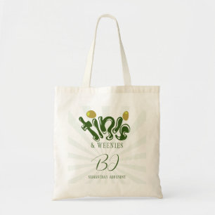 Tote Bag Les Petits Fours & Tinis Martini Enterrement de Vi