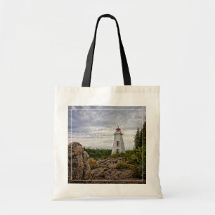 Tote Bag Les phares   Big Tub Harbour Tobermory Ontario