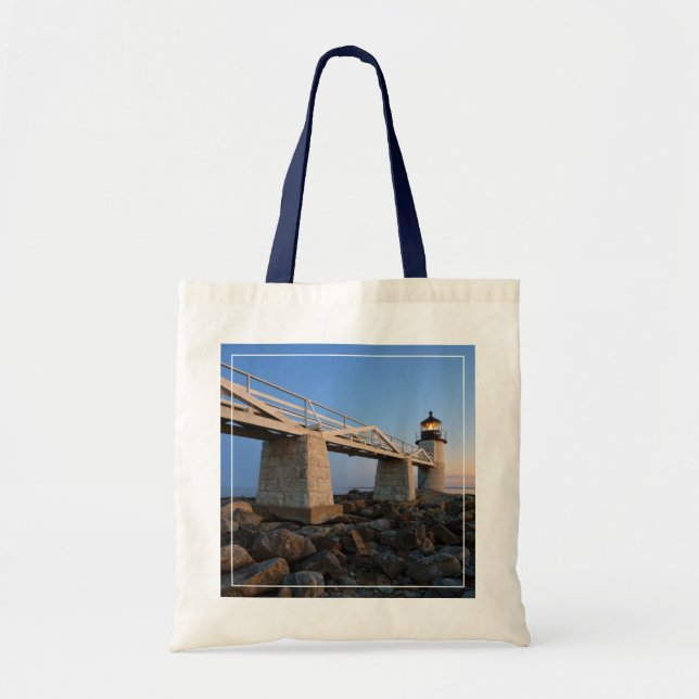 Tote Bag Les phares | Phare de Port Clyde Maine (Devant)