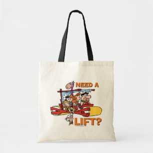 Tote Bag Les Pierrafeu Besoin D'Un Ascenseur ?