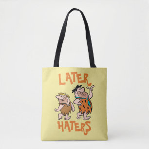 Tote Bag Les Pierrafeu Fred & Barney - Derniers Chapeaux