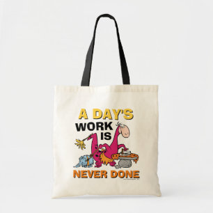 Tote Bag Les Pierrafeu Maison de nettoyage de Dino
