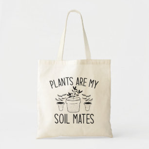 Tote Bag Les plantes sont mes Mates de sol