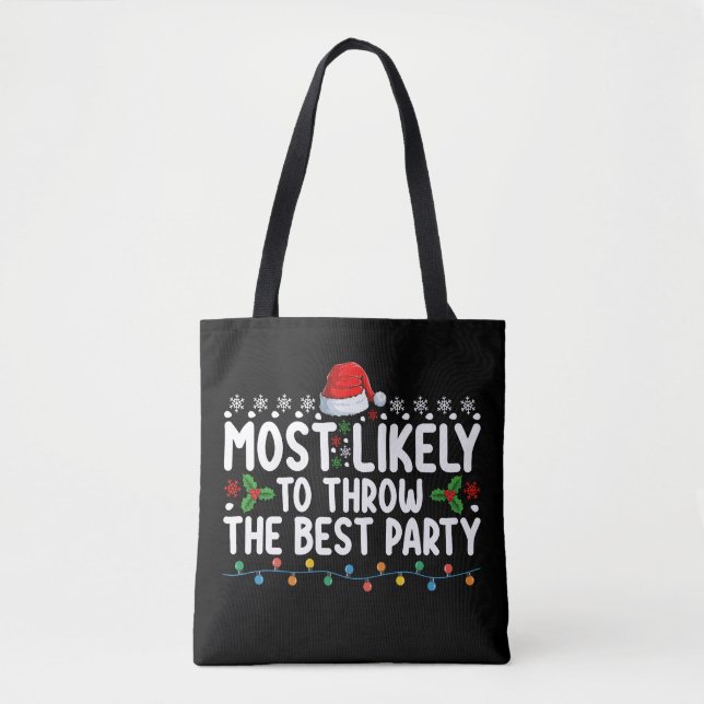 Tote Bag Les Plus Susceptibles De Jouer Le Noël De La Meill (Devant)