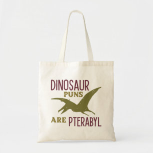 Tote Bag Les Puns De Dinosaure Sont Ptérabyle
