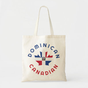 Tote Bag Les racines canadiennes dominicaines