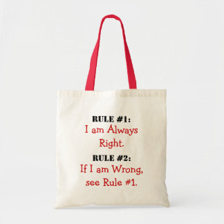 Tote Bag Les règles