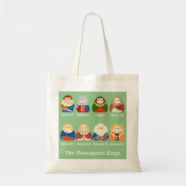 Tote Bag Les rois Plantagenet (Devant)