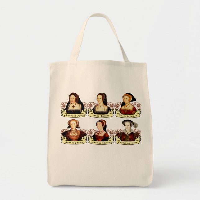 Tote Bag Les six épouses du classique de Henry VIII (Devant)