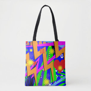 Tote Bag Les souvenirs de Wild Neon