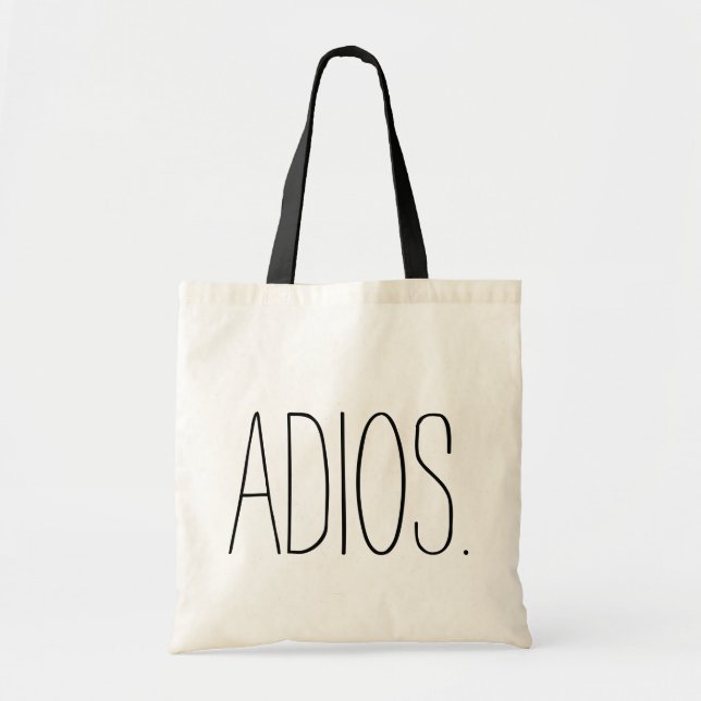 Tote Bag Les studios. Au revoir. (Devant)