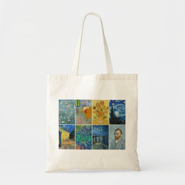 Tote Bag Les tableaux de Van Gogh (Devant)