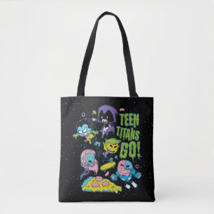 Tote Bag Les titans de l'adolescence vont ! graphique