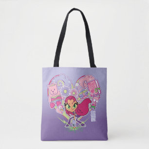 Tote Bag Les titans de l'adolescence vont ! graphique de
