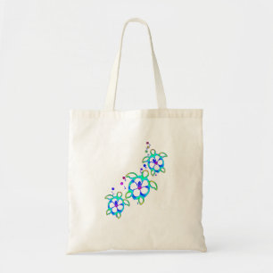 Tote Bag Les tortues hawaïennes du littoral Honu