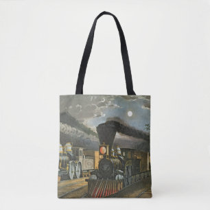 Tote Bag Les trains rapides de foudre, 1863