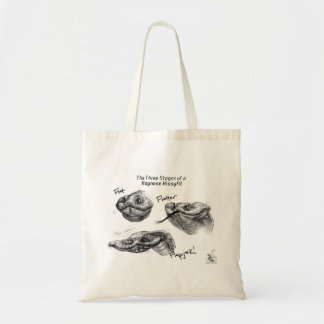 Tote Bag "Les trois étapes d'un Hognose Hissyfit "