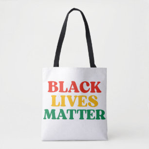 Tote Bag Les vies noires comptent