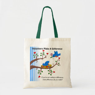 Tote Bag Les volontaires font une différence