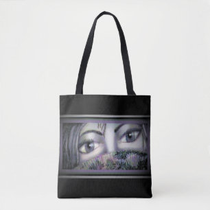 Tote Bag Les yeux derrière le ventilateur oriental