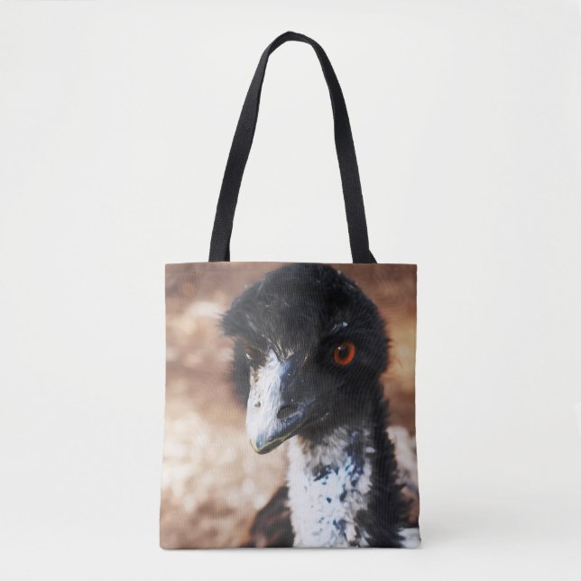 Tote Bag Les yeux percés de l'arrière-plan (Devant)