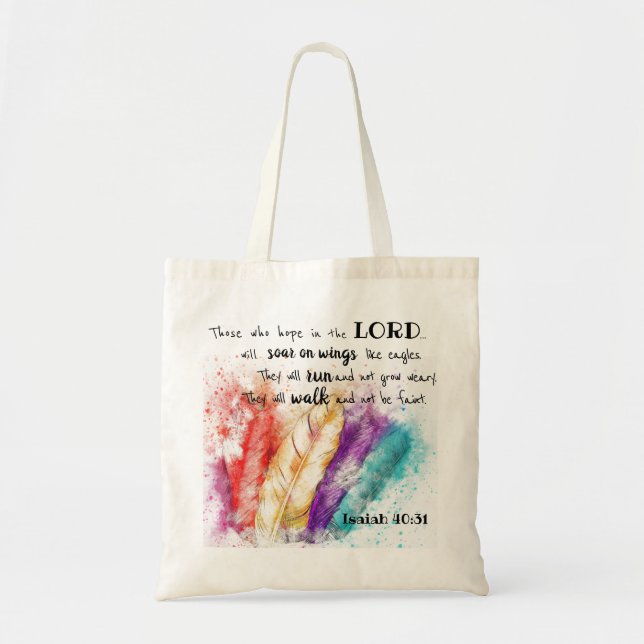 Tote Bag L'espoir dans le Lord Fourre-tout (Devant)