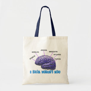 Tote Bag L'esprit d'assistant social de l'assistant social