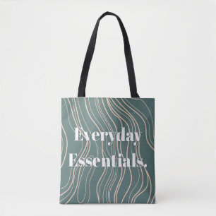 Tote Bag 'L'essentiel au quotidien' Moderne Minimaliste