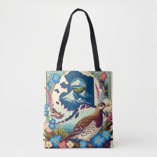 Tote Bag L'état américain de l'Alaska et la conception des