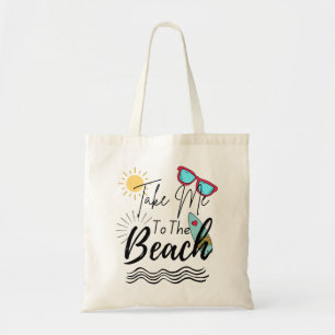 Tote Bag L'Été Emmenez-Moi À La Plage