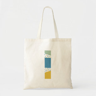 Tote Bag Lettre Abstraite moderne L Monogramme Initiale