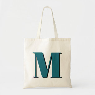 Tote Bag Lettre initiale Monogramme Moderne Cool