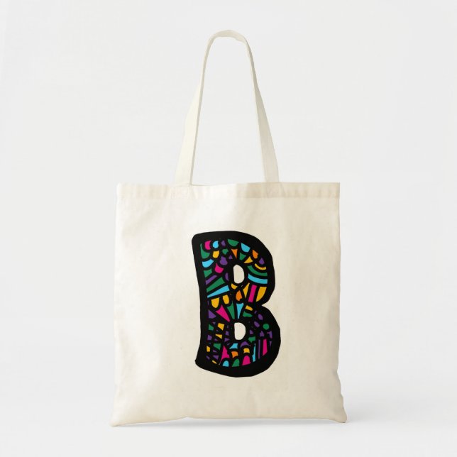 Tote Bag LettreB fourre-tout (Devant)