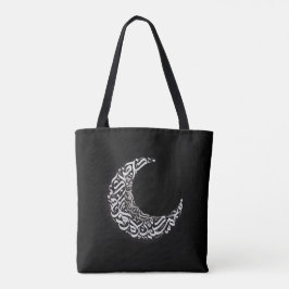 Tote Bag Lettres arabes de lune
